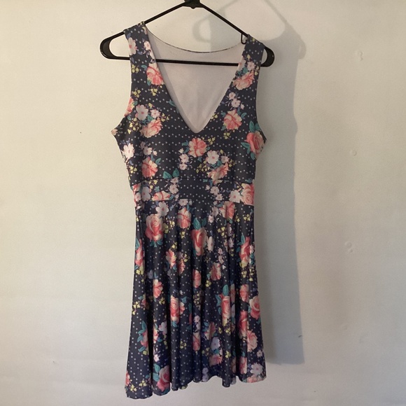 Floral Print Dress - Picture 1 of 3